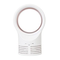 Sunshinehomely Portable Mini Desktop Bladeless Fan  Chargable Air Flow Cooling Fan Air Conditioner Low Noise (White) - B07DW4NFGX